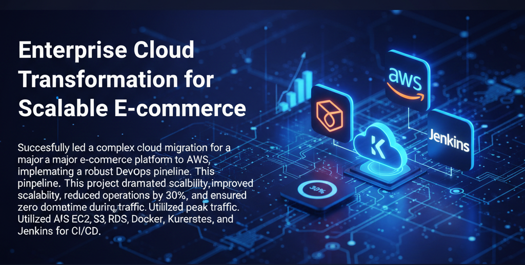 Enterprise Cloud Transformation for Scalable E-commerce