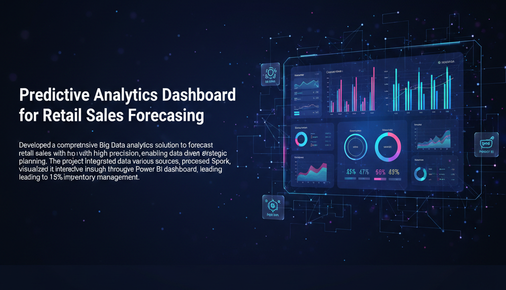 Predictive Analytics Dashboard for Retail Sales Forecasting